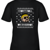 I Don’T Roll On Shabbos Lebowski Ugly Christmas Youth T-Shirt –