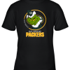 I Hate People But I Love My Green Bay Packers Grinch NFL Youth T-Shirt –