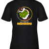 I Hate People But I Love My Washington Redskins Grinch NFL Youth T-Shirt –