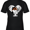 I Love Cincinnati Bengals Snoopy In My Heart NFL Youth T-Shirt –