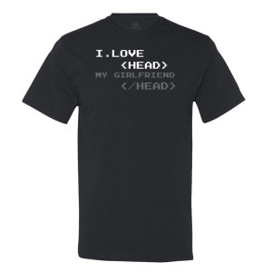 I Love Head (Gf) Men’s Tee