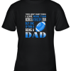 I Love More Than Being A Colts Fan Being A Dad Football Youth T-Shirt –