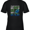 I Love More Than Being A Seahawks Fan Being A Dad Football Youth T-Shirt –