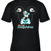 I Love The Dolphins Mickey Mouse Miami Dolphins Youth T-Shirt –