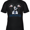 I Love The Patriots Mickey Mouse New England Patriots Youth T-Shirt –