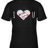 I Love You Floral Heartshape Masturbate Youth T-Shirt –