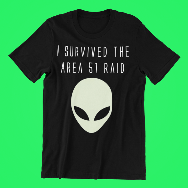 I Survived The Area 51 Raid T-shirt