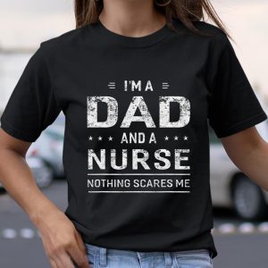 I m A Dad And Nurse T shirt For Men Father Funny Gift T Shirt Itees Global 2