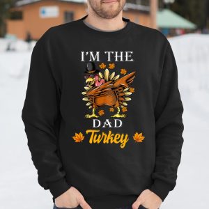 I m The Dad Turkey Happy Thanksgiving Thankful Turkey T Shirt Itees Global 3