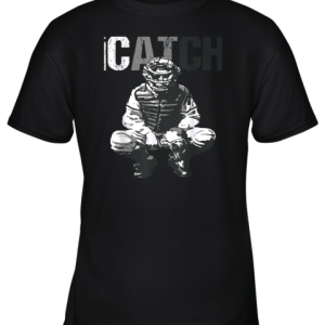 ICatch Baseball Player Catchers Mens Catchers Youth T-Shirt –