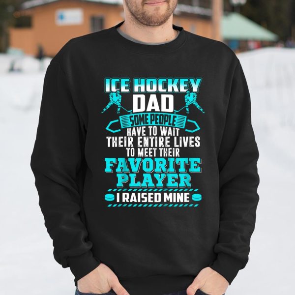 Ice Hockey Dad T shirt Birthday Gifts for Men Father T Shirt  Itees Global