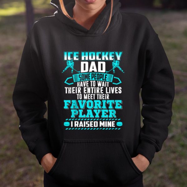 Ice Hockey Dad T shirt Birthday Gifts for Men Father T Shirt  Itees Global