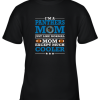 I’m A Panthers Mom Just Like Normal Mom Except Cooler NFL Youth T-Shirt –