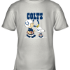 Indianapolis Colts Let’s Play Football Together Snoopy NFL Youth T-Shirt –