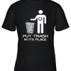 Indianapolis Colts Put Trash In Its Place Funny NFL Youth T-Shirt –
