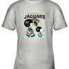 Jacksonville Jaguars Let’s Play Football Together Snoopy NFL Youth T-Shirt –