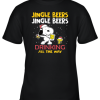 Jingle Beers Jingle Beers Drinking All The Way Snoopy Youth T-Shirt –
