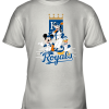 Kansas City Royals Mickey Donald And Goofy Baseball Youth T-Shirt –