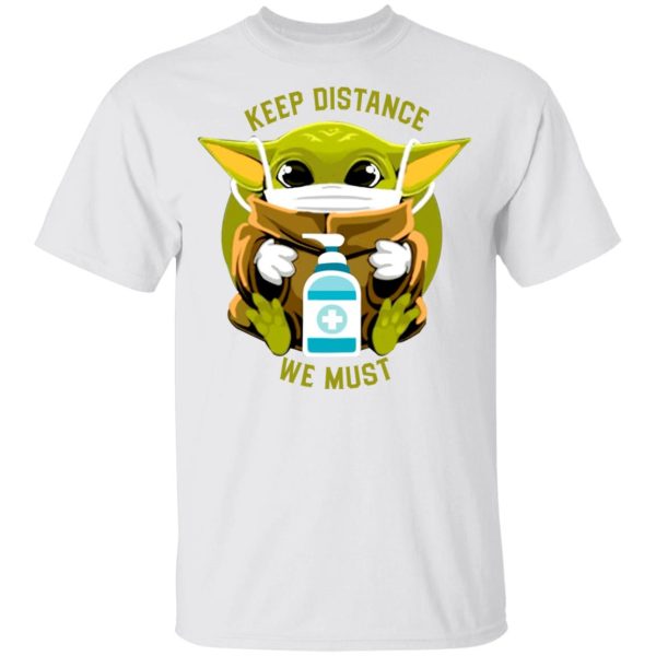 Keep Distance We Must Baby Yoda Youth T-Shirt –