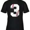 Kids 3rd Birthday T Shirt Baseball Boys Kids Three 3 Years Gift Youth T-Shirt –