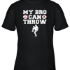 Kids Cute Baseball Brother Sister Funny Shirt Cool Gift Pitcher Youth T-Shirt –