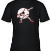 Kids Funny Dabbing Baseball Player Youth Shirt Cool Gift Boy Youth T-Shirt –