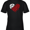 Kris Bryant Baseball Flag Heart Shirt Apparel Youth T-Shirt –