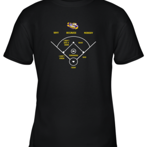 LSU Tigers Baseball Diamond Youth T-Shirt –