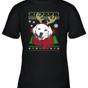 Labrador Ugly Christmas Youth T-Shirt –
