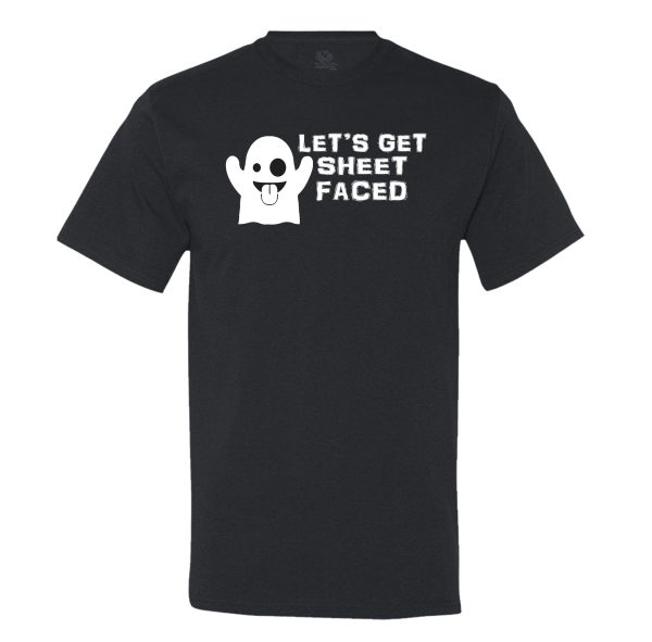 Let’s Get Sheet Faced Men’s T-Shirt