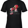 Let’s Play Carolina Hurricanes Ice Hockey Snoopy NHL Youth T-Shirt –