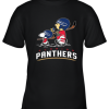 Let’s Play Floria Panthers Ice Hockey Snoopy NHL Youth T-Shirt –