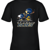 Let’s Play St. Louis Blues Ice Hockey Snoopy NHL Youth T-Shirt –