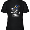 Let’s Play Toronto Maples Leafs Ice Hockey Snoopy NHL Youth T-Shirt –