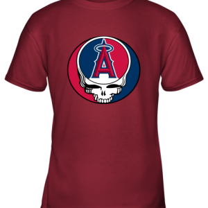 Los Angeles Angels The Grateful Dead Baseball Mlb Mashup Youth T-Shirt - 8 Los Angeles Angels The Grateful Dead Baseball Mlb Mashup Youth T Shirt 6