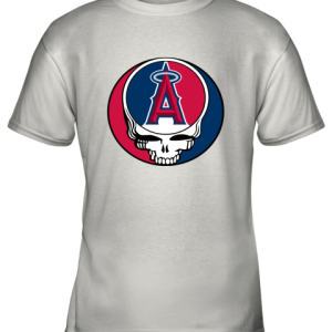 Los Angeles Angels The Grateful Dead Baseball Mlb Mashup Youth T-Shirt - 10 Los Angeles Angels The Grateful Dead Baseball Mlb Mashup Youth T Shirt 8