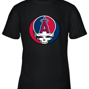 Los Angeles Angels The Grateful Dead Baseball Mlb Mashup Youth T-Shirt - 11 Los Angeles Angels The Grateful Dead Baseball Mlb Mashup Youth T Shirt 9