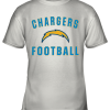 Los Angeles Chargers NFL Pro Line by Fanatics Branded Gray Victory Youth T-Shirt –