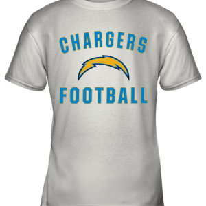 Los Angeles Chargers NFL Pro Line by Fanatics Branded Gray Victory Youth T-Shirt –