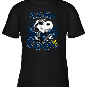 Los Angeles Rams Snoopy Joe Cool We’re Awesome Youth T-Shirt –