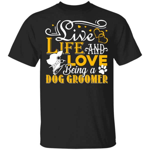 Love Being A Dog Groomer Youth T-Shirt –