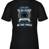 Love Football We Are Friends Love Panthers We Are Family Youth T-Shirt –