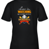 Love Is Watching My Grandson Play Baseball Shirt Grandma Youth T-Shirt –