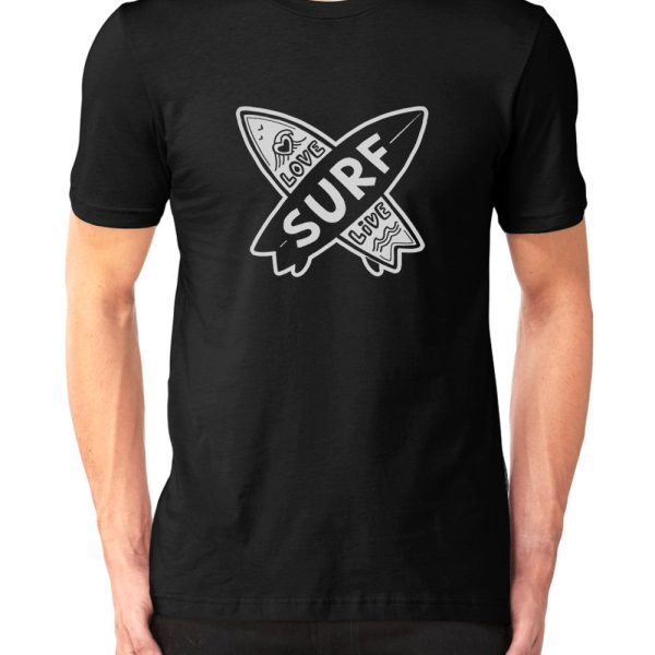 Love, Live, Surf T-shirt