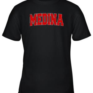 MEDINA OH OHIO Varsity Style USA Vintage Sports Youth T-Shirt –