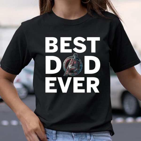 Marvel Avengers Endgame Best Dad Ever Shirt T Shirt  Itees Global