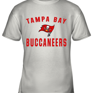 Men_s Tampa Bay Buccaneers NFL Pro Line by Fanatics Branded Gray Victory Arch T Shirt Youth T-Shirt –