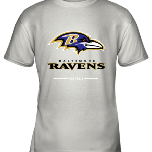 Men_s baltimore ravens NFL Pro Line Black Team Lockup T Shirt Youth T-Shirt –