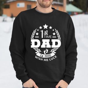Mens 1st Time Dad Wish Me Luck 2020 Expectant New Father Gift T Shirt Itees Global 2 Mens 1st Time Dad Wish Me Luck 2020 Expectant New Father Gift T Shirt Itees Global 3