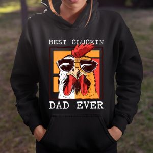 Mens Best Cluckin Dad Ever Chicken Dad Cool Rooster Father T Shirt Itees Global 4